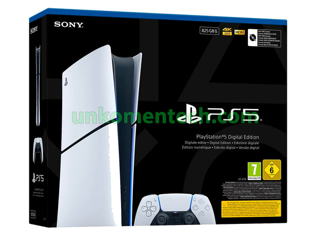 PS5 Console 825GB Digital Edition E Chassis White ITA